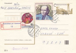I2939 - Czechoslovakia (1982) 916 34 Luka Nad Vahom - Lettres & Documents