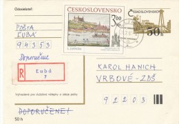 I2940 - Czechoslovakia (1982) 943 53 Luba - Lettres & Documents