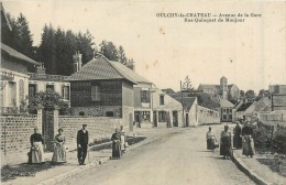 OULCHY LE CHATEAU AVENUE DE LA GARE RUE QUINQUET DE MONJOUR - Other & Unclassified