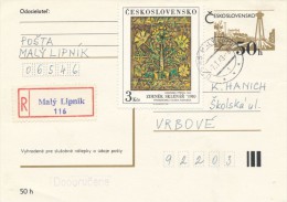 I2948 - Czechoslovakia (1983) 065 46 Maly Lipnik - Lettres & Documents
