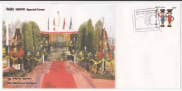 Special Cover, Chinar Exhibition 2011,War Memorial Badgam,   India - Lettres & Documents