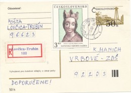 I2953 - Czechoslovakia (1982) 966 23 Lovcica- Trubin - Lettres & Documents