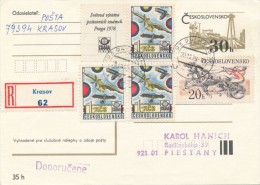 I2959 - Czechoslovakia (1979) 793 94 Krasov - Covers & Documents