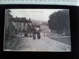 CPA D54 Vandoeuvre Grande Rue, Eglise - Vandoeuvre Les Nancy