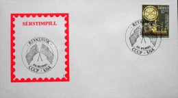 Iceland 1986  MiNr.658   Special Cancel Cover Reykjavik 9-10-1986 CCCP.USA ( Lot 3122 ) - Covers & Documents