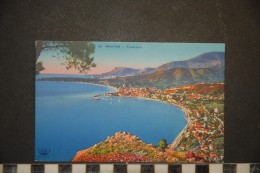 CP, 06, Menton Panorama N°23 Edition Munier - Menton