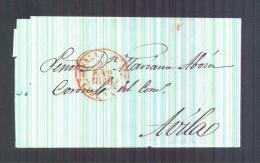 1846.- SALAMANCA A ÁVILA - ...-1850 Prephilately