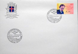 Iceland 1988   MiNr..680  Special Cancel Cover ( Lot 3041 ) - Covers & Documents