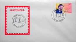 Iceland 1988   MiNr..680  Special Cancel Cover ( Lot 3044 ) - Briefe U. Dokumente