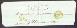 1845.- SALAMANCA A MANCERA DE ABAJO - ...-1850 Prephilately