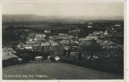 DYFED - A VIEW FROM PEN PICA, TREGARON RP Dyf22 - Cardiganshire