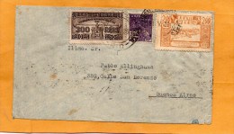 Brazil 1936 Cover Mailed To Argentina - Storia Postale