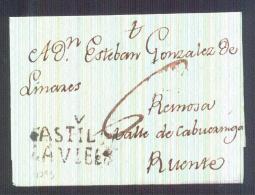 1793.- VALLADOLID A REINOSA - ...-1850 Prephilately