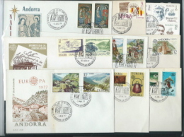 ANDORRA SOBRES PRIMER DÍA - Covers & Documents