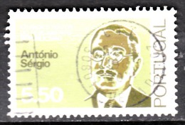 PORTUGAL - 1980,  Grandes Vultos Do Pensamento Republicano, (2ª Série)  5.50  (o)    MUNDIFIL  Nº 1459 - Oblitérés