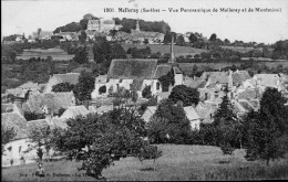 72-240 - SARTHE - MELLERAY - Vue Panoramique De Melleray Et De Montmirail - Montmirail