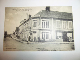 2uia - CPA  - ABLIS  - Rue De Rambouillet - Hôtel De La Croix Blanche - [78] - Yvelines - Ablis