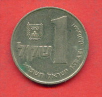 F3665 / - 1  Sheqel  - 5742 / 1982 - Israel Israele  - Coins Munzen Monnaies Monete - Israel