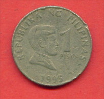 F3751 / - 1 PISO - 1995  -  Philippines , Philippine  , Filipinas   - Coins Munzen Monnaies Monete - Philippines