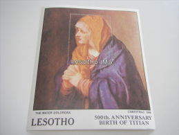 Delcampe - Lesotho-Art-Painting-Titian - Lesotho (1966-...)