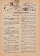 SIONUL ROMANESC NEWSPAPER, CHURCH NEWSPAPER, KING MICHAEL STAMPS, 1946, ROMANIA - Sonstige & Ohne Zuordnung