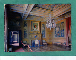 Delcampe - Eu Le Château Le Grand Salon Plafond Renaissance Tapisserie Des Gobelins Portrait Du Duc De Nemours Par Winterhalter - Eu