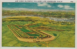 JEUX OLYMPIQUES DE LOS ANGELES 1932  ( UN SIECLE D'OLYMPISME A TRAVERS LA CARTE POSTALE ) - Olympische Spiele