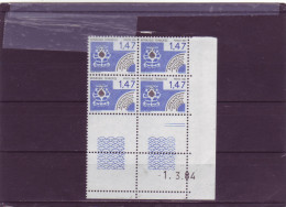 N° 183 -PREO - 1,47 PIQUE - Cartes à Jouer - 1.03.1984 - (2 Traits) - Vorausentwertungen