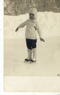 CPA( Sport Patinage A Glace)   Carte Photo - Figure Skating