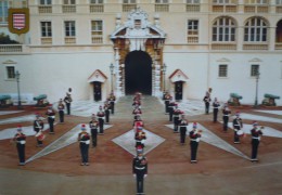 MONACO - MONTE-CARLO - LA FANFARE DE LA COMPAGNIE DES CARABINIERS DE S.A.S - La Condamine