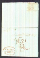 1823.- CORUÑA A MADRID - ...-1850 Prephilately