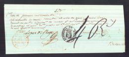 1846.- CORUÑA A BETANZOS - ...-1850 Prephilately