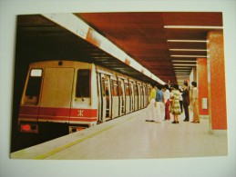 The Metro System TRENO  TRAIN        CINA  CHINA CHINE HONG KONG       NON VIAGGIATA  COME DA FOTO  * - Métro
