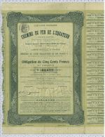 Cie  Française De Chemin De Fer De L'Equateur - Ferrocarril & Tranvías