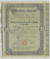 Le Matériel Roulant - Ferrocarril & Tranvías