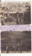 Carte Postale Photo MARSEILLE (Bouches-du-Rhône) FOIRE-SPECTACLE-FÊTE FORAINE-Théâtre FOUCARD-Stand "La Voyante"Combat - Unclassified
