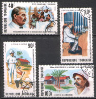 Togo - Mi-Nr 1118/1121 Gestempelt / Used (K456) - Albert Schweitzer