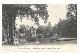 Cp, 77, Lorrez-le-Bocage, Château Du Comte De Ségur, Face Midi - Lorrez Le Bocage Preaux