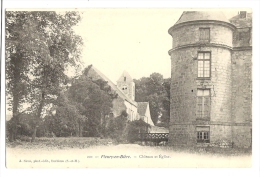 Cp, 77, Fleury-en-Brière, Château Et Eglise - Other & Unclassified