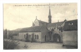 Cp, 89, Monastère Ste-Marie De La Pierre Qui Vire, Entrée Du Monastère - Autres & Non Classés