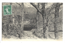 Cp, 89, Arcy-sur-Cure, Entrée De La Grotte, Voyagée 1908 ? - Other & Unclassified