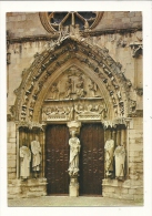 Cp, 91, Longpont Sur Orge, Basilique N.D. De Bonne Garde, Le Porche, écrite 1977 - Autres & Non Classés