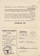 GREMAN OCCUPATION 1942  POSTCARD SENT FROM POZNAN - Otros & Sin Clasificación