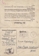 GREMAN OCCUPATION 1941  POSTCARD SENT FROM POZNAN TO TOPOLA - Autres & Non Classés