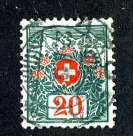 2701 Switzerland 1910  Michel #34 Used  Scott #J40 ~Offers Always Welcome!~ - Taxe