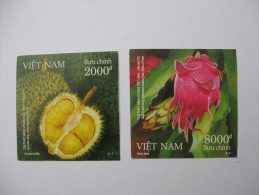 Vietnam Viet Nam MNH Imperf Withdrawn Stamps 2008 : Join Issue With Singapore / Fruit (Ms977) - Vietnam