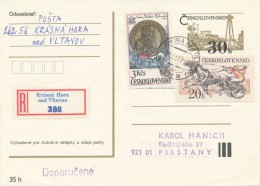 I2961 - Czechoslovakia (1979) 262 56 Krasna Hora Nad Vltavou - Storia Postale