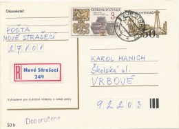 I2963 - Czechoslovakia (1983) 271 01 Nove Straseci - Lettres & Documents