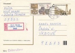 I2967 - Czechoslovakia (1983) 373 33 Nove Hrady V Jiznich Cechach - Lettres & Documents