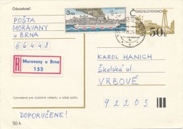 I2970 - Czechoslovakia (1983) 664 48 Moravany U Brna - Lettres & Documents